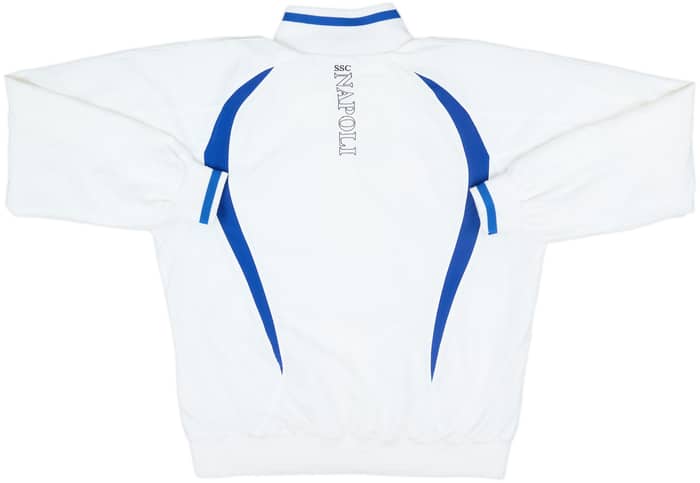 2009-10 Napoli Macron Track Jacket - 8/10 - (L)