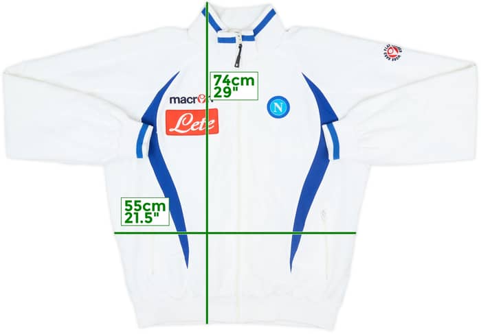 2009-10 Napoli Macron Track Jacket - 8/10 - (L)