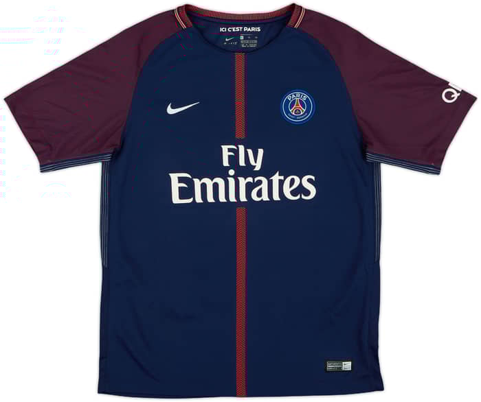 2017-18 Paris Saint-Germain Home Shirt Di Maria #11 - 8/10 - (XL.Boys)