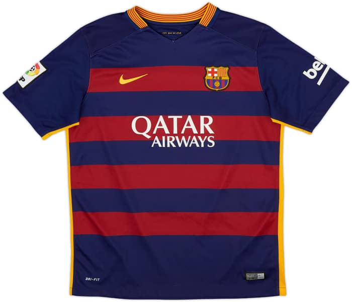 Camiseta de local del Barcelona 2015-16 Messi #10 - 7/10 - (XL.Niños)