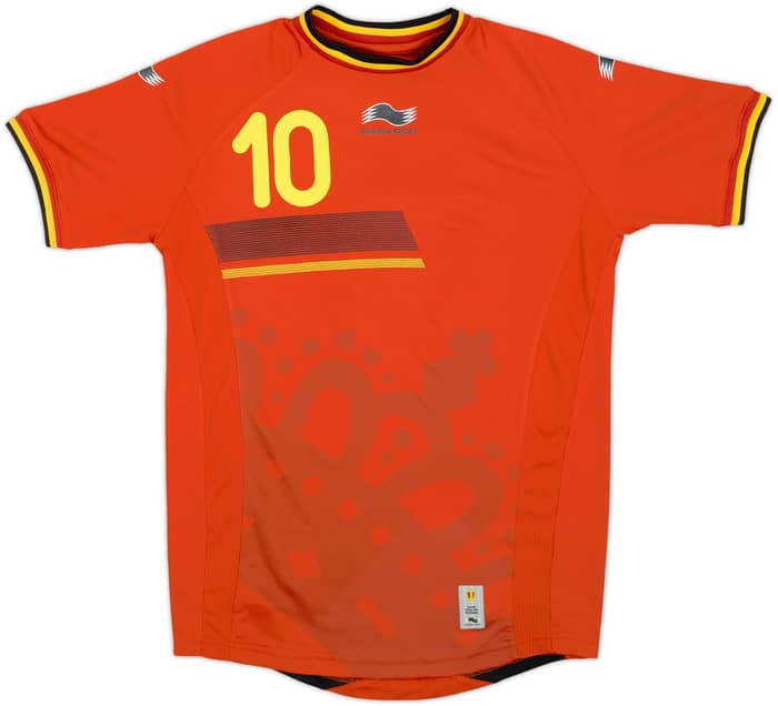 2014-15 Belgium Home Shirt E.Hazard #10 - 4/10 - (S)