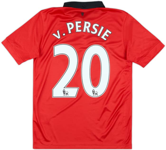2013-14 Manchester United Home Shirt v.Persie #20 - 6/10 - (L.Boys)