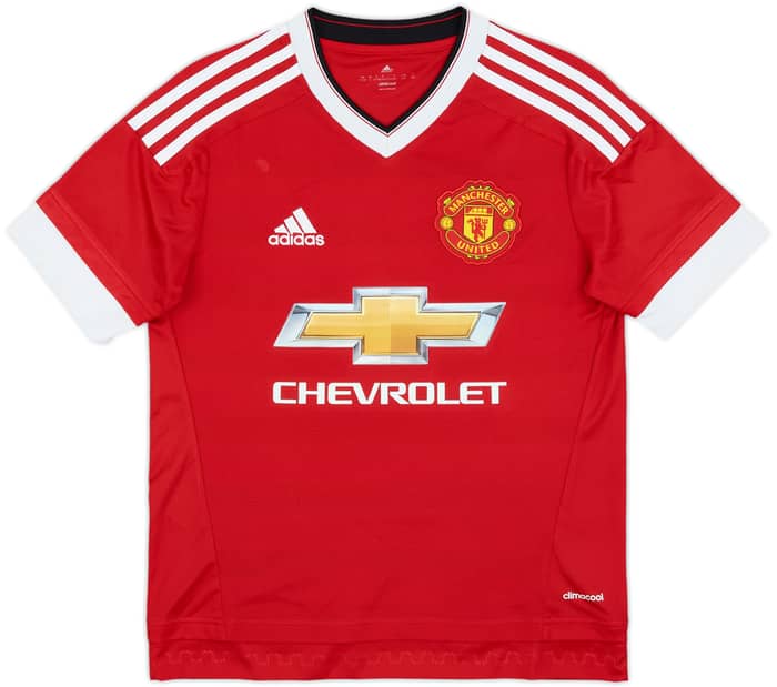 2015-16 Manchester United Home Shirt Rooney #10 - 6/10 - (L.Boys)
