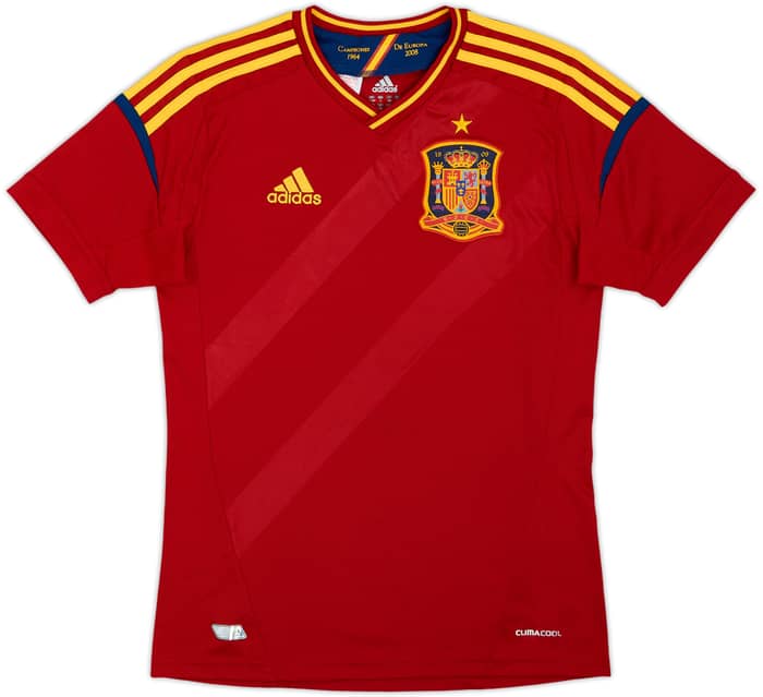 2011-12 Spain Home Shirt - 8/10 - (L.Boys)