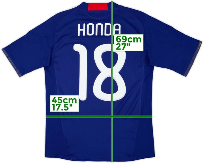 2010-12 Japan Home Shirt Honda #18 - 8/10 - (XS)