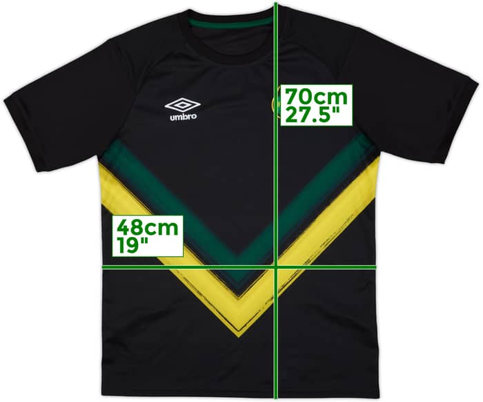 2021-22 Jamaica Umbro Training Shirt - 6/10 - (M)