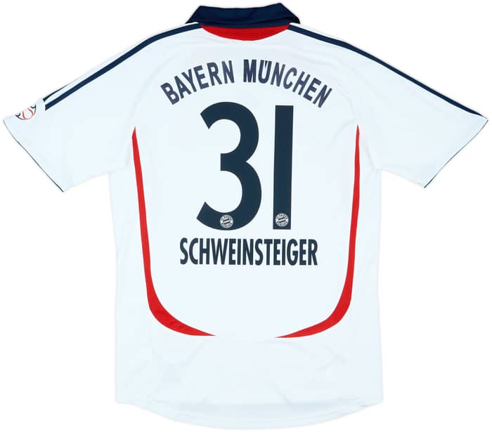 2006-07 Bayern Munich Away Shirt Schweinsteiger #31 - 9/10 - (M)