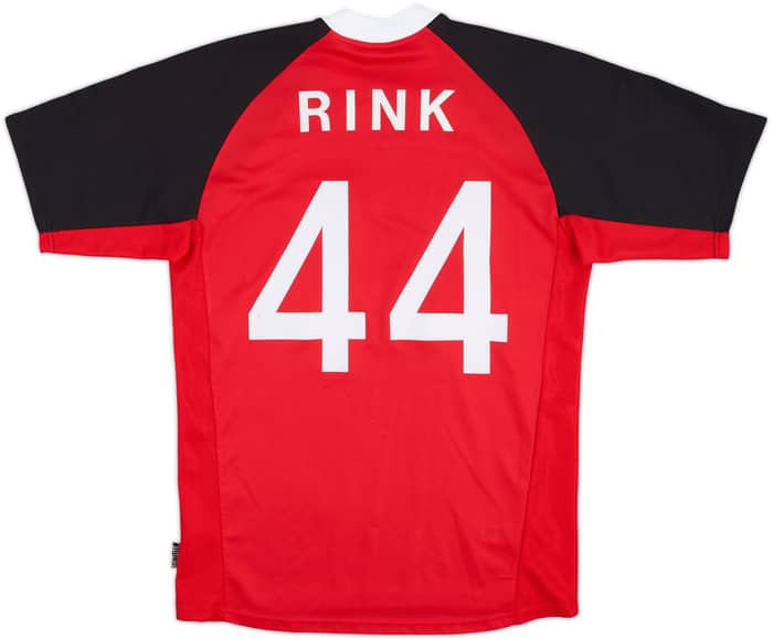 2001-02 Nurnberg Home Shirt Rink #44  - 4/10 - (S)