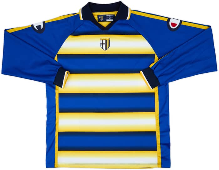 2004-05 Parma Youth Match Issue Home L/S Shirt #4
