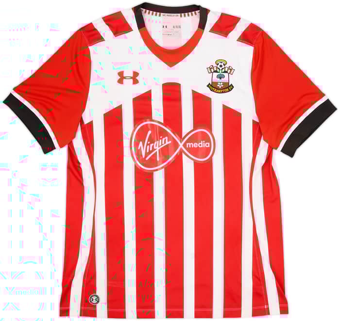 2016-17 Southampton Home Shirt Virgil #17 - 7/10 - (XL)
