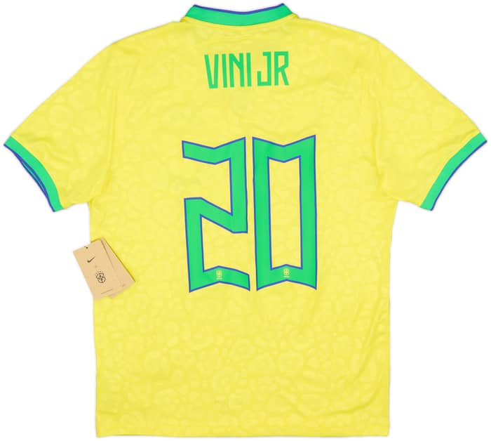 2022-23 Brazil Home Shirt Vini Jr #20 (M)