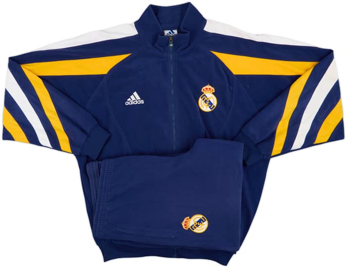 1998-99 Real Madrid adidas Tracksuit - 7/10 - (L/XL)