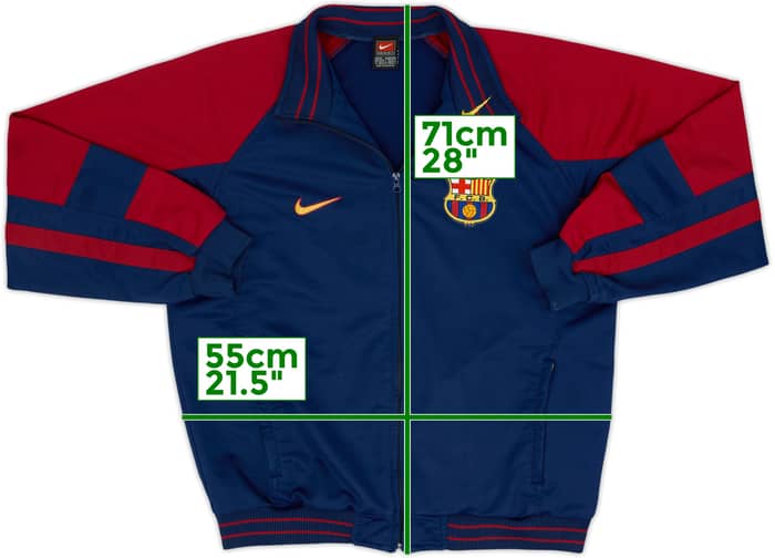 1999-00 Barcelona Nike Track Jacket - 4/10 - (M)