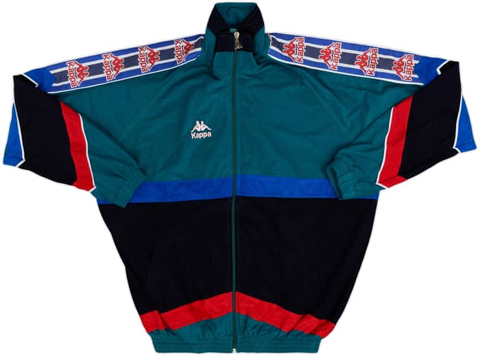 1995-96 Barcelona Kappa Training Tracksuit - 8/10 - (XL)
