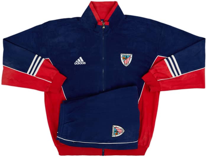 1999-00 Athletic Bilbao adidas Tracksuit - 7/10 - (L)