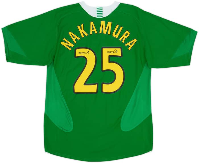 2005-06 Celtic Away Shirt Nakamura #25 - 4/10 - (M)