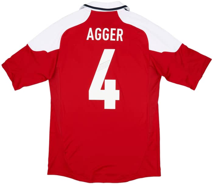 2012-13 Denmark Home Shirt Agger #4 (S)