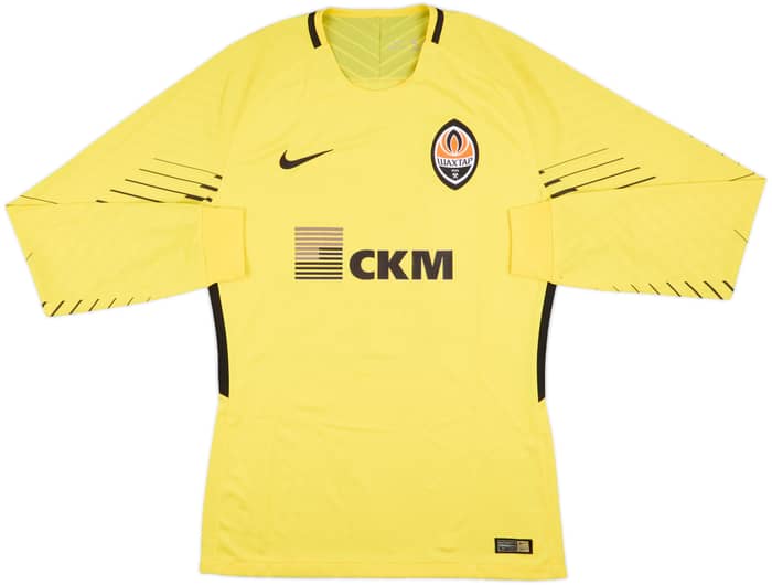 2017-18 Shakhtar Donetsk Player Issue GK Shirt Pyatov #30 - 6/10 - (M)