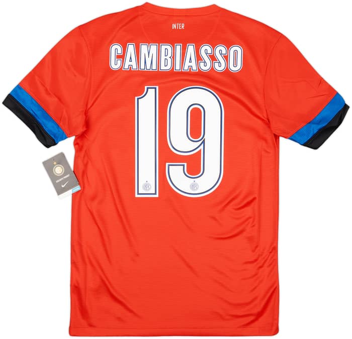 2012-13 Inter Milan Away Shirt Cambiasso #19 (S)