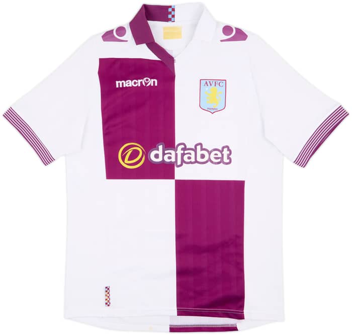 2013-14 Aston Villa Away Shirt Grealish #40 - 6/10 - (M)