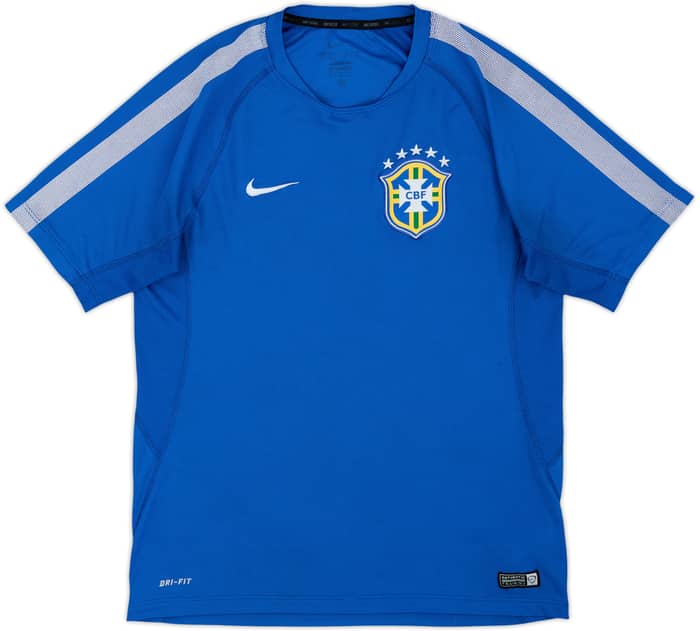2014-16 Brazil Nike Training Shirt - 8/10 - (M)