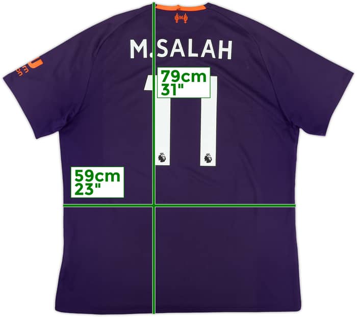 2018-19 Liverpool Away Shirt M.Salah #11 - 5/10 - (XL)