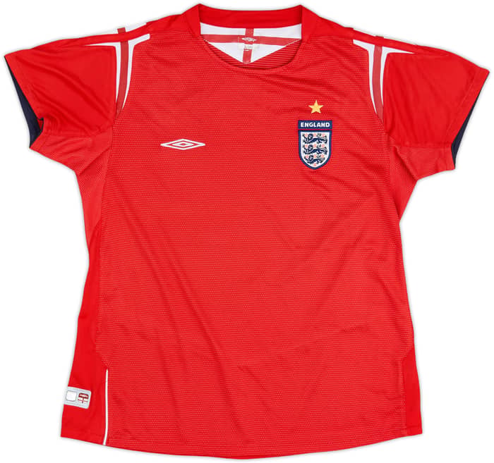 2004-06 England Away Shirt - 8/10 - (Women's L)