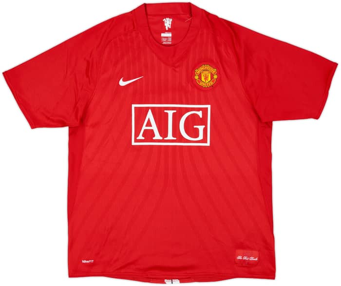 2007-09 Manchester United Home Shirt Vidic #15 - 5/10 - (L)