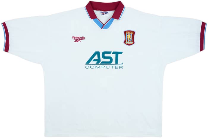 1996-98 Aston Villa Away Shirt Southgate #4 - 8/10 - (XXL)