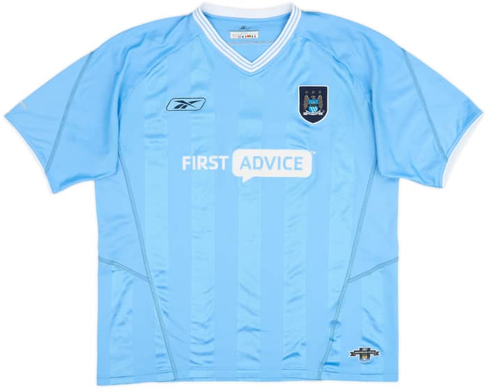 2003-04 Manchester City Home Shirt #6 - 5/10 - (L)