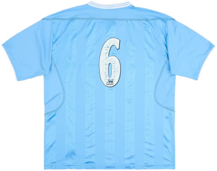 2003-04 Manchester City Home Shirt #6 - 5/10 - (L)