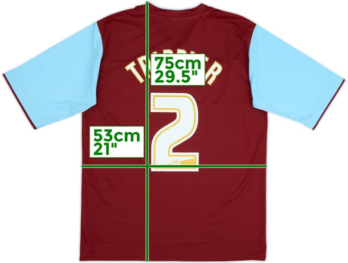 2012-13 Burnley Home Shirt Trippier #2 - 7/10 - (L)