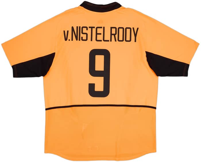 2002-04 Netherlands Home Shirt V.Nistelrooy #9 - 8/10 - (XL)