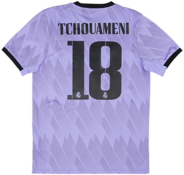 2022-23 Real Madrid Away Shirt Tchouameni #18 - 10/10 - (M)