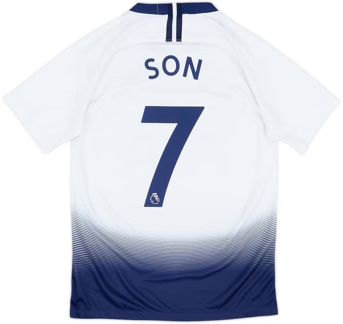 2018-19 Tottenham Home Shirt Son #7 - 8/10 - (S)