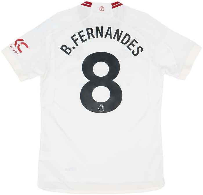 2023-24 Manchester United Third Shirt B.Fernandes #8 - 10/10 - (M)