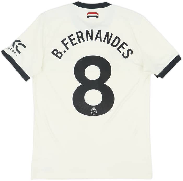 2024-25 Manchester United Third Shirt B.Fernandes #8 - 8/10 - (M)