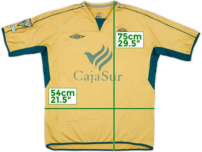 2004-05 Cordoba Anniversary Third Shirt - 6/10 - (L)