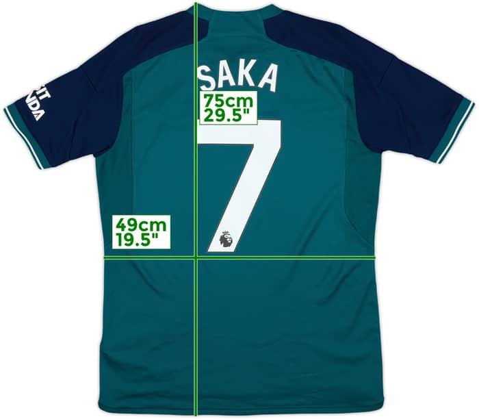 2023-24 Arsenal Maillot third Saka #7 - 9/10 - (M)