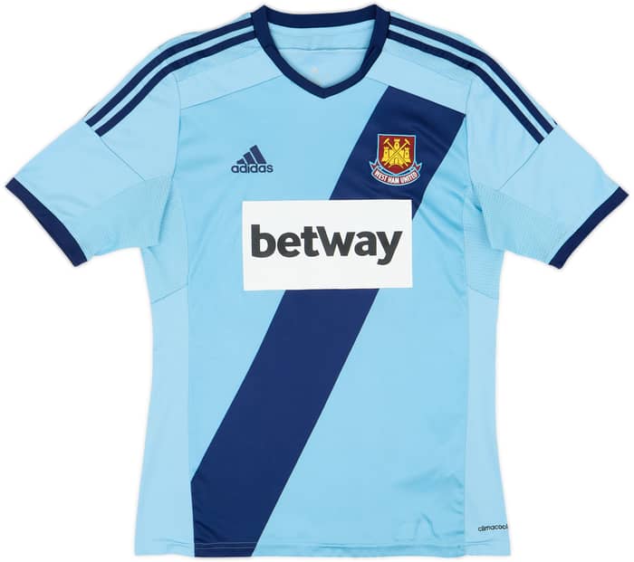 2014-15 West Ham Away Shirt Noble #16 - 8/10 - (S)