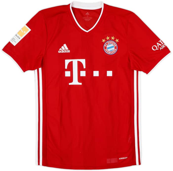 2020-21 Bayern Munich Home Shirt Lewandowski #9 - 10/10 - (S)
