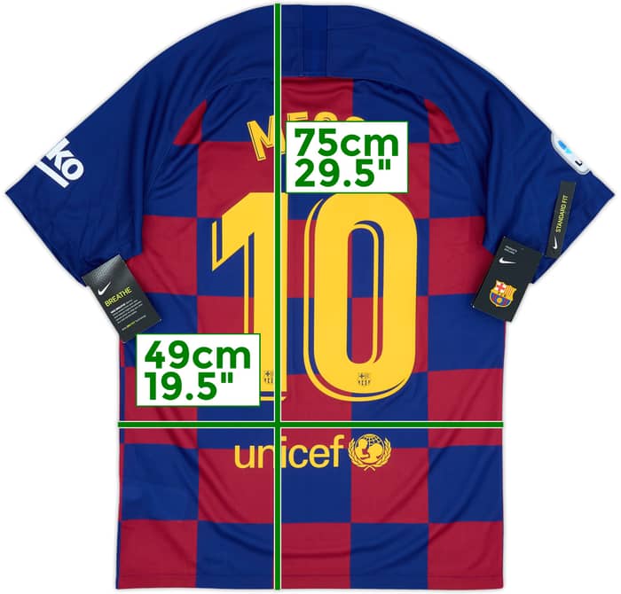 2019-20 Barcelona Home Shirt Messi #10 (M)