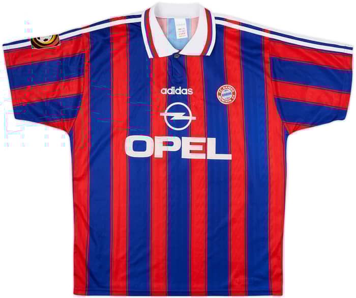 1995-97 Bayern Munich Home Shirt Rizzitelli #20 - 8/10 - (L)