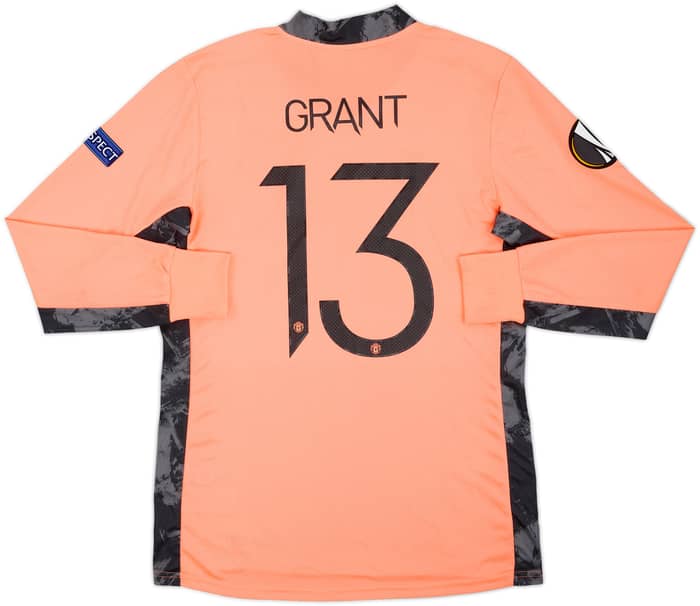 2020-21 Manchester United GK Shirt Grant #13 - 9/10 - (M)