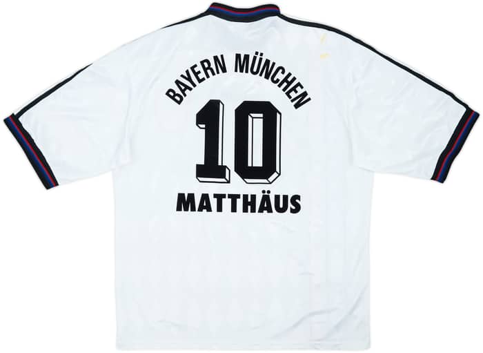 1996-98 Bayern Munich Away Shirt Matthaus #10 - 8/10 - (L)