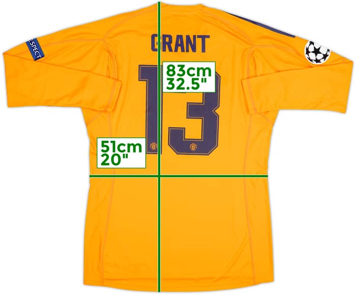 2018-19 Manchester United Home GK Shirt Grant #13 - 8/10 - (L)