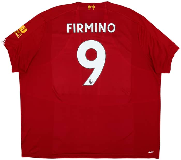 2019-20 Liverpool Home Shirt Firmino #9 - 7/10 - (3XL)
