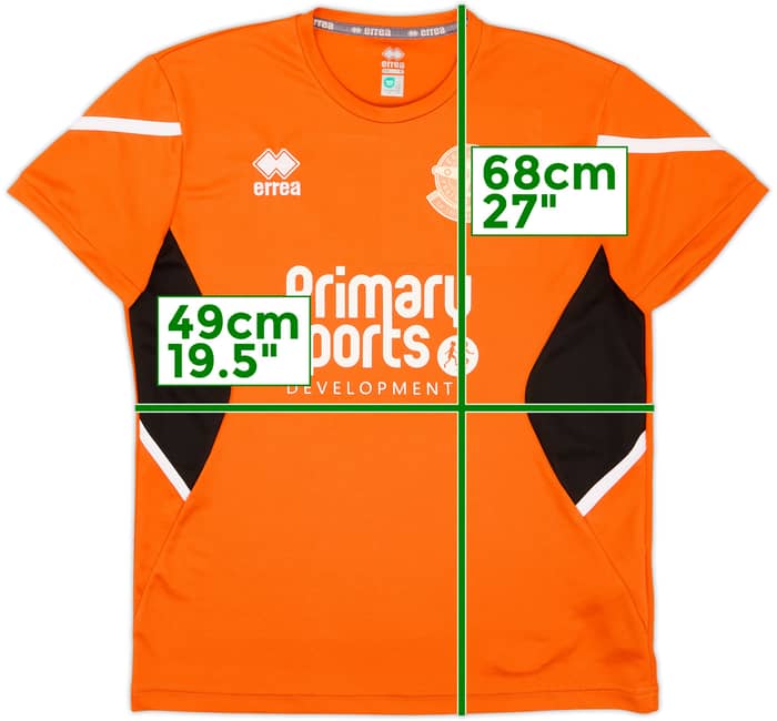 2023-24 Eastleigh FC 'In The Community' Errea Training Shirt #17 - 8/10 - (S)