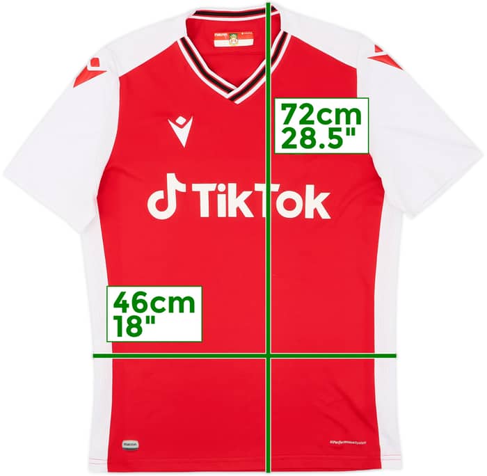 2021-22 Wrexham Home Shirt - 7/10 - (M)