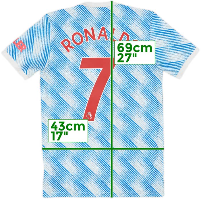 2021-22 Manchester United Away Shirt Ronaldo #7 - 10/10 - (XS)